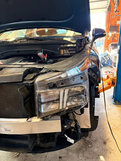 Headlight replacement on an SUV